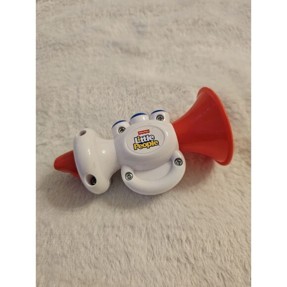 Fisher-Price Little People Music Parade Ride-On REPLACEMENT Trumpet Horn Toy - Picture 2 of 2